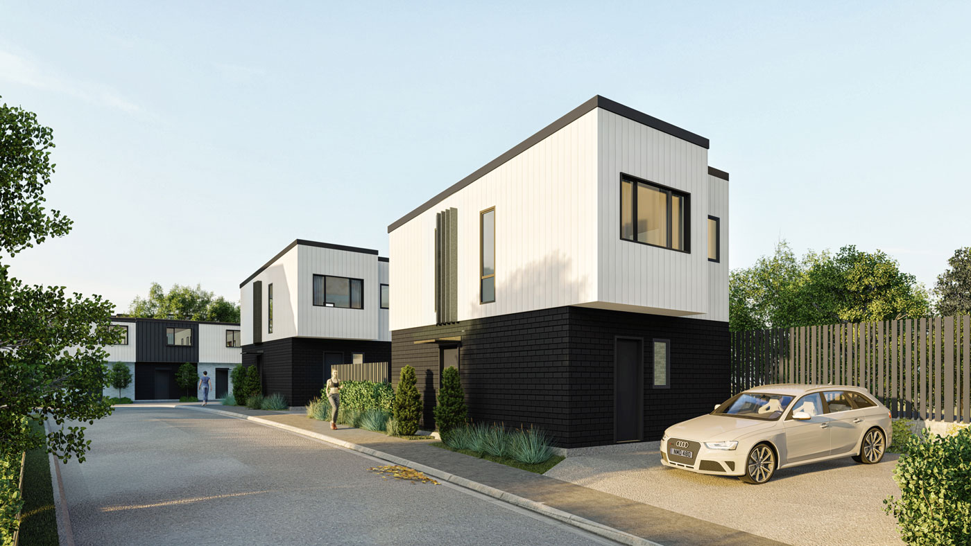 Stormwater and earthworks plan for 1 Oteha Valley Road subdivision in Northcross, Auckland